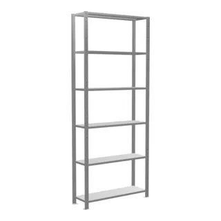 Regal MULTIplus150 12731 - Robust & Vielseitig - Werkstatteinrichtung mit 6 verstellbaren Böden, ideal für mehrstöckige Regalanlagen. Schneller Aufbau und einfache Ausrichtung durch Spannschlösser.