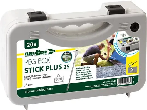 Brunner Peg Box Stick Plus 25, 20er-Pack