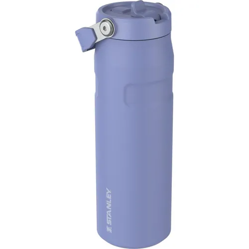 STANLEY IceFlow Bottle Flip Straw 2.0 Trinkflasche 0,7 l - Hortensie - Thermobehälter mit Doppelwand-Vakuumisolierung, auslaufsicher und perfekt für unterwegs, kompatibel mit Auto-Becherhaltern.