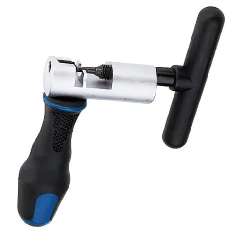 Point Werkzeug Kettennieter Komfort - 8-9-10-fach, schwarz-silber - Fahrradwerkzeuge, ergonomischer Gummigriff für komfortables Arbeiten und geeignet für gängige 8-9-10-fach Fahrradketten.