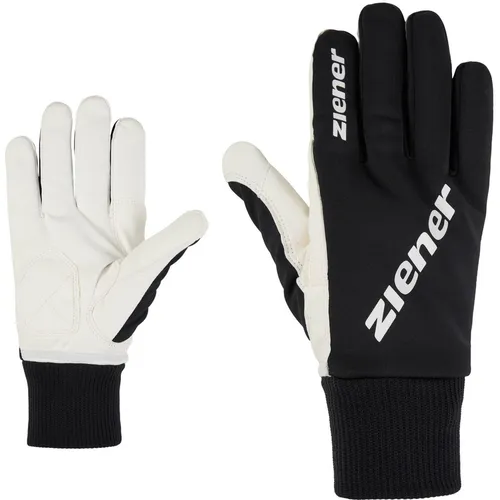 Ziener UTINA Handschuh - Elastische Langlaufhandschuhe in black.white, Größe 9 HW 2025 - Kleidung - Hoch atmungsaktive Langlaufhandschuhe mit PrimaLoft Gold Isolierung, die auch in nassem Zustand wärmen und schnelltrocknend sind.