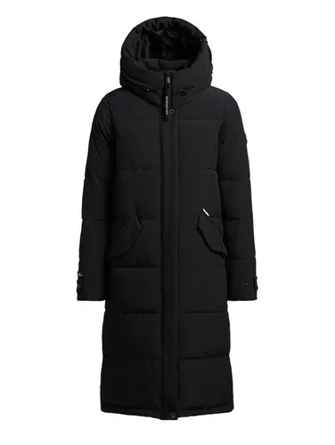 KHUJO DAIRI Steppmantel für Damen, Gr. L, schwarz von khujo