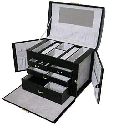 XXL Schmuckkasten Schmuckkoffer mit versch. Fächern Nr: 28190
