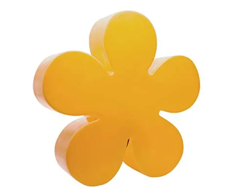 seasons - Motivleuchte Shining Flower 40 cm gelb - Gartenleuchte in Blumenform mit 40 cm Durchmesser, ideal für Innen- und Außenbereiche. Hergestellt aus wetterfestem Polyethylen, sorgt sie für strahlende Farben und warme Lichtakzente.