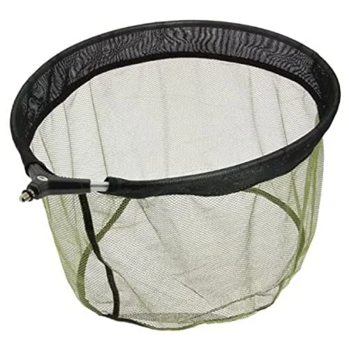 NGT FNH-NET-Match-DLX Deluxe Match Pan Kescher, Karpfenangeln, grünes, weiches Netz, 50 x 40 x 25 cm, Grün, 50 x 40 x 25 cm