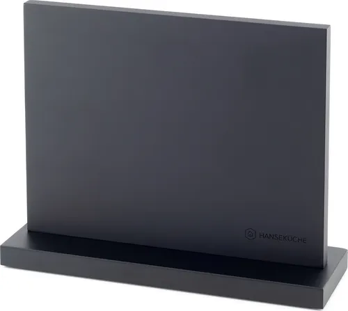 Hanseküche Messerblock magnetisch aus Akazienholz - Messerblock aus handgearbeitetem Akazienholz, magnetisch für sicheren Halt, ideal für moderne Küchen und stilvolle Aufbewahrung.