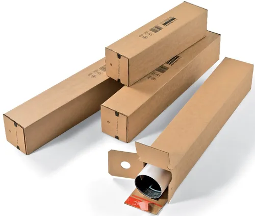 ColomPac Versandhülse mit doppeltem SK Verschluss in weiß von ColomPac