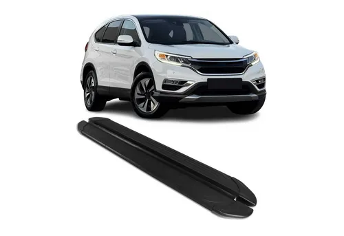 OMAC Kfz-Schmutzfänger Seitenschweller für Honda CR-V 2012-2018 - Hochwertige Aluminium Trittbretter für Honda CR-V, rutschfest und robust. Schützen Sie Ihre Karosserie und erleichtern Sie den Einstieg für Kinder und ältere Personen. Perfekt für jeden Wetterbedingungen!