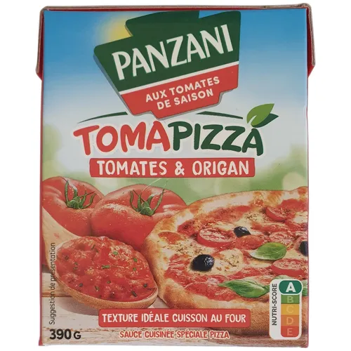 Panzani Pizzasauce mit Oregano 390g Packung