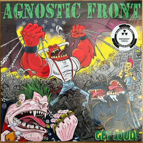 Produktbild LP Agnostic Front Get Loud! STILL SEALED, RED INKSPOT VINYL, LTD ED. Nuclear