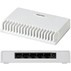 Netzwerk-Switch 5-Port 10/100 inkl. Netzwerkkabel