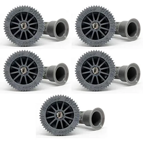 Düse für Bewässerungsdiffusoren, Reichweite 5,20 m, Bewässerungswinkel, verstellbar von 0 bis 360 Grad, weiblich, kompatibel mit Hunter, Rain Bird, Irritrol, Kain, Signature, 5 Stück