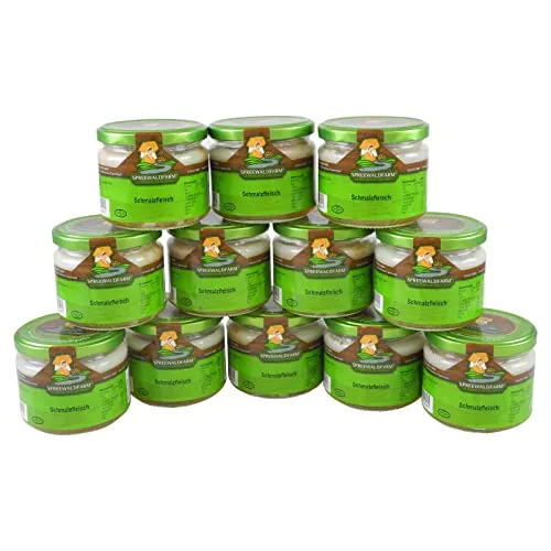 Original Spreewälder Schmalzfleisch 12er Pack (12 Gläser à 250 g)