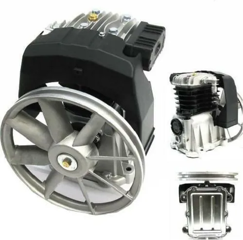 Kompressor Aggregat 320 Ltr - 10bar 2.2kW Kolbenkompressor - Kompressoren - Hochwertiges 2-Zylinder Aggregat mit gehärteten Kolbenringen und Edelstahlventilen, ideal für den Austausch oder Neubau von Druckluftkompressoren.