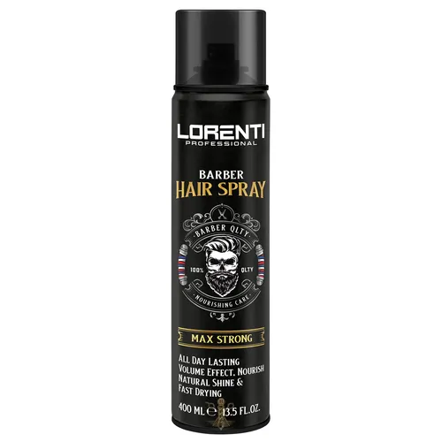LORENTI – TOKYO & SEOUL Barber Hairspray MAX STRONG 400 ml
