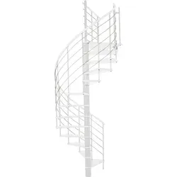 Produktbild Minka Spindeltreppe Venezia Weiß Ø 160 cm