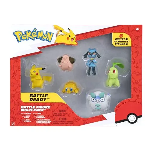 Pokémon Battle Figure 6 Pack mit Pikachu & Co. von Pokémon