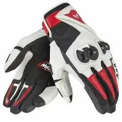 Dainese Mig C2 Motorradhandschuhe XL, schwarz-weiss-rot von Dainese