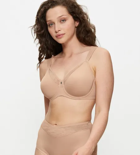 Triumph Minimizer-BH True Shape Sensation W01 - Dekolleté-Former, der die Brust optisch um eine Cup-Größe verkleinert und dabei sanft unterstützt für perfekten Tragekomfort.