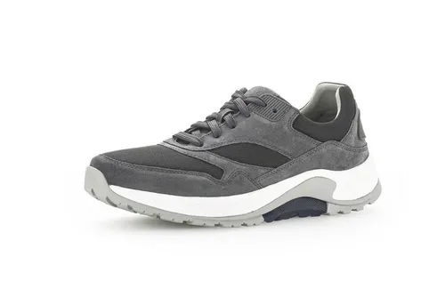 Pius Gabor Herren Sneaker Low - Sportliche Halbschuhe mit Wechselfußbett - Elegante Low-Top Sneaker aus hochwertigem Rauleder für den Alltag. Mit atmungsaktivem Innenmaterial und flexibler EVA-Gummisohle bieten sie hohen Komfort und Stil.