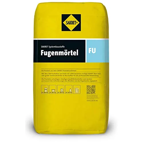 Sakret Fugenmörtel FU #40 weiß, 25 kg von SAKRET