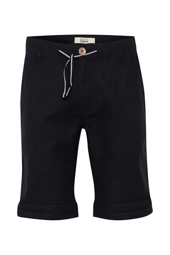 Blend BHLenno Herren Leinenshorts – Kurze Leinenhose mit Eingrifftaschen - Stylische Bermuda aus hochwertigem Leinenmix für optimalen Tragekomfort. Mit elastischem Bund, Gürtelschlaufen und praktischen Taschen. Ideal für lässige Sommerlooks!