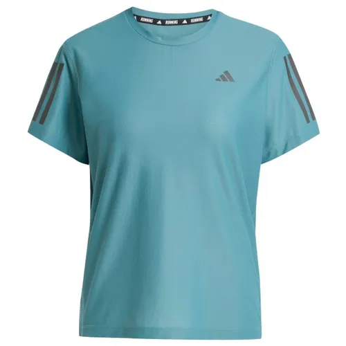 adidas Women's Own The Run Tee - Laufshirt Gr XS türkis - Damen-Laufshirt in Türkis, Größe XS; leicht und stretchig, ideal für Roadrunning. Entdecken Sie weitere adidas Angebote im Bergfreunde.de Online-Shop!