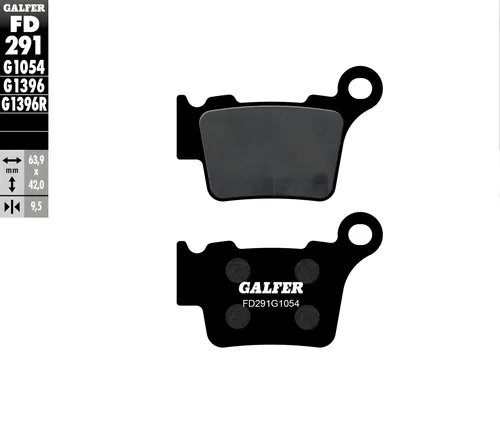 Produktbild Bremsbeläge Galfer FD291G1054 Semi-Metall hinten 9,5mm für Husqvarna SMR, KTM