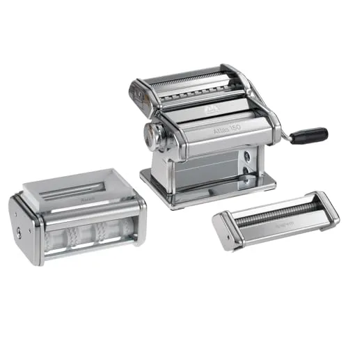 Marcato Pasta Set 150 Nudelmaschine - hochwertiges Zubehör für perfekte Pasta, ideal für Hobbyköche und Feinschmecker