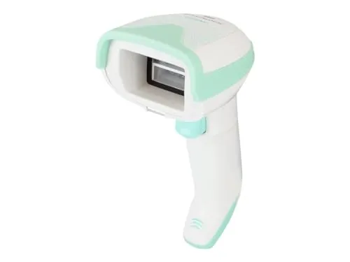 Datalogic Gryphon I GD4520 Kit 2D Handscanner USB Weiß - Barcode-Scanner für präzises Scannen von 1D- und 2D-Codes, ideal für den Einzelhandel und Lager, mit kabelloser USB-Verbindung und ergonomischem Design.