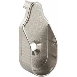 Grimme - Schrankrohrlager Oval 1 Für Schrankrohr, 2 Stützzapfen Ø 5 Mm, Zink Vernickelt