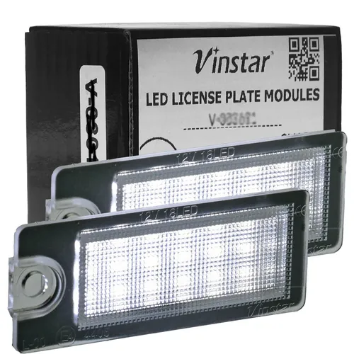 VINSTAR LED Kennzeichenbeleuchtung für VOLVO V70 XC70 S60 S80 BIS 2007 XC90 03-