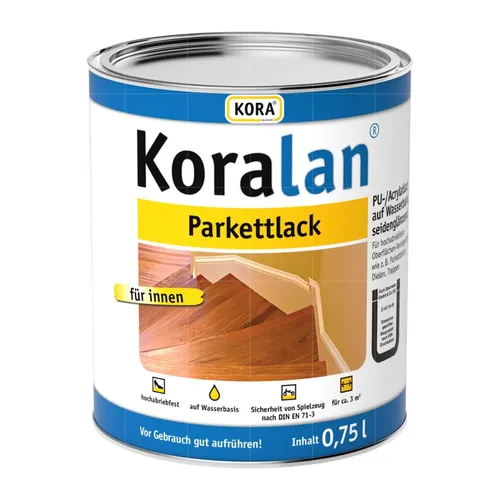 Produktbild Kora Koralan Parkettlack 0,75L