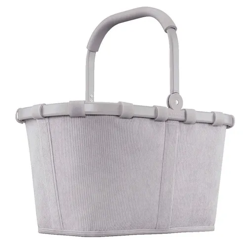 reisenthel Einkaufskorb carrybag frame Cord Grey in silber von reisenthel
