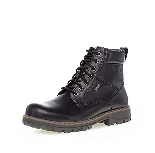 Pius Gabor Herren Boots - Bequeme Schnürschuhe mit Gore-Tex - Damenmode: Komfortable Schnürhalbschuhe mit Gore-Tex, extragrip Sohle und Wollfutter für warmen Tragekomfort, ideal für kalte Tage.