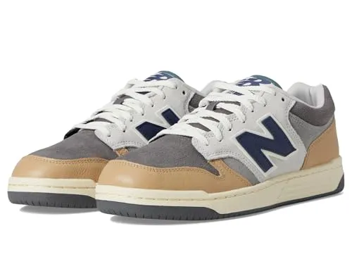 New Balance 480 Herren Freizeitschuhe - Grau - Größe 8,5 - Sneaker mit hochwertigem Design und hervorragendem Tragekomfort, ideal für Freizeit und Alltag.