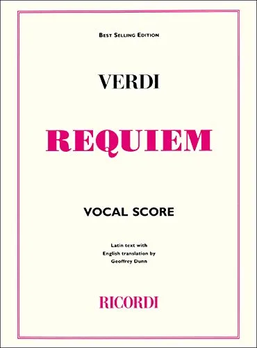 Requiem. Gemischter Chor mit Klavier/Orgel. Partitur