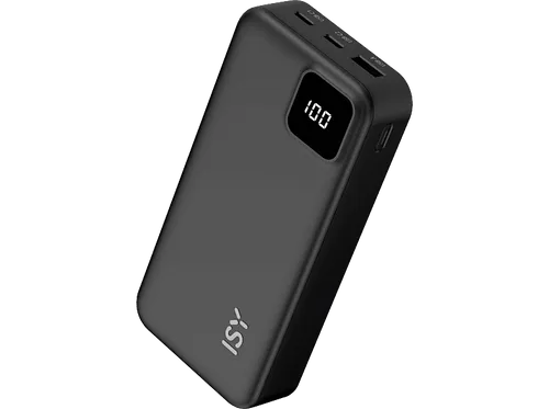 ISY IPP-20001 Powerbank 20000 mAh Schwarz