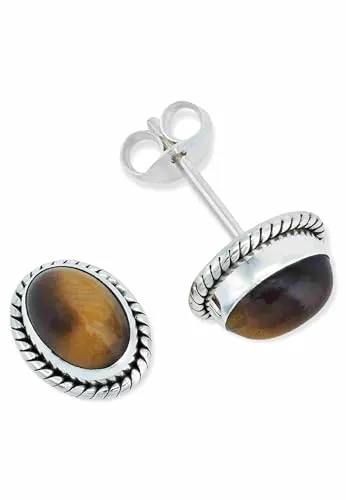 Ohrringe Braun von mantraroma