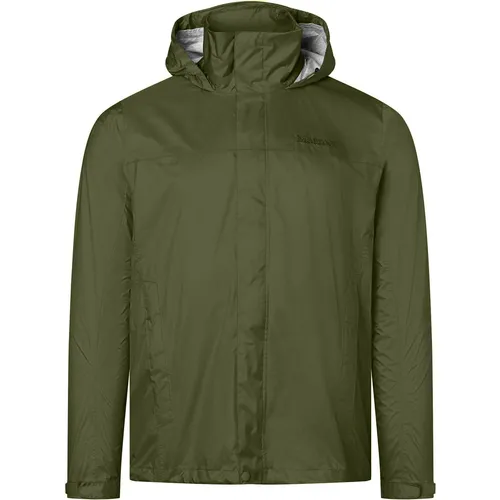 Marmot Herren PreCip Eco Jacket S25 - Outdoor Freizeitjacke für Herren, wasserdicht und atmungsaktiv, perfekt für Fahrradfahren und Wandern, aus 100% recyceltem Nylon mit hervorragender Bewegungsfreiheit.