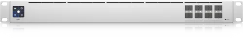 Ubiquiti UniFi Switch Aggregation - 8-Port 10G SFP+ Managed Layer 2 Switch, kompakt und leise mit 160 Gbps Switching-Kapazität und Touchscreen-Management