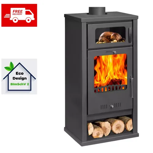 Kaminofen Holzofen mit Backofen BALKAN ENERGY Troy 7.8kW von BALKAN ENERGY