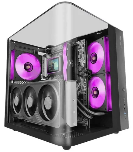 Mars Gaming Mcinfiniolite Gehäuse (ATX, mATX, Mini-ITX)