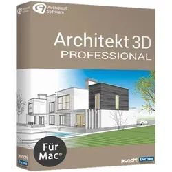 Avanquest Architekt 3D 20 Professional für MAC - Sofortdownload - Berufsspezifische Software zur Erstellung von 3D-Modellen von Gebäuden. Ideal für Architekten und Heimwerker, mit intuitivem Assistenten zur einfachen Planung und Visualisierung.
