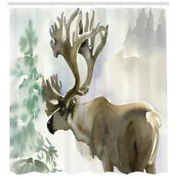 Duschvorhänge Beige von Abakuhaus