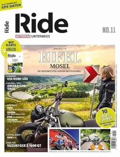 RIDE - Motorrad unterwegs, No. 11: Eifel / Mosel / Nürburgring