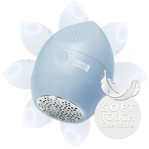LEBENLANG Mini Fusselrasierer Elektrisch - Inkl. Ersatzklingen & Reinigungspinsel I Fusselentferner Kleidung Pilling Rasierer Fuselrasier elektrisch I Fabric Shaver Entfussler Lint Remover Clothes