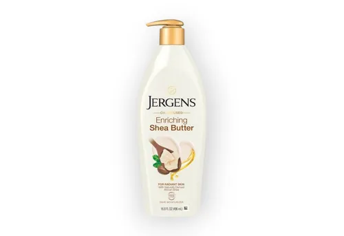 Jergens Körperlotion Jergens Shea Butter Lotion Packung, intensive Feuchtigkeit, verbessert Geschmeidigkeit