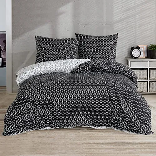 Bettwäsche Bettgarnitur Bettbezug Bedruckt Baumwolle 135x200 155x220 200x200