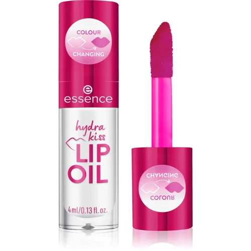 essence Hydra Kiss hydratisierendes Öl für Lippen Farbton 06 Cranberry Is Back 4 ml